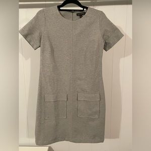 Banana Republic Light Grey Shift Dress